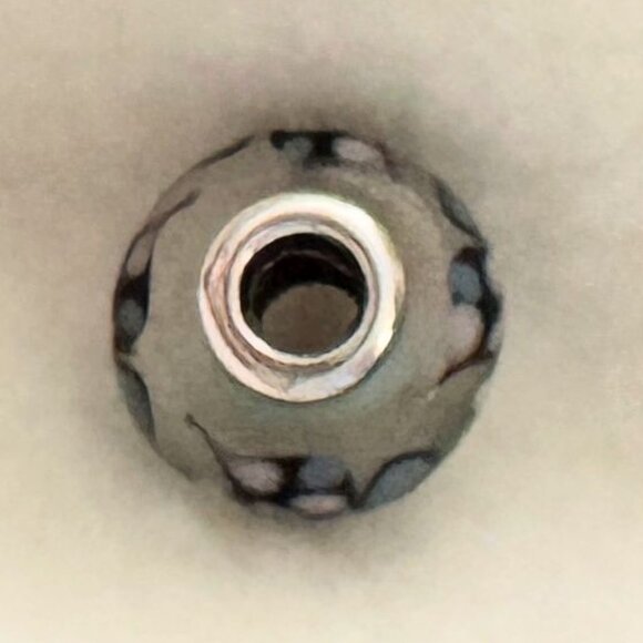 Pandora Blue Butterfly Kisses Glass Bead Murano ONLY 4 LEFT - Picture 4 of 4